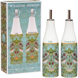 William Morris Strawberry Thief Fine China Oil & Vinegar Pourers Set William Morris Strawberry Thief Fine China Oil & Vinegar Pourers Set