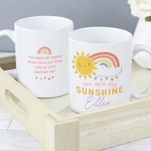Personalised Memento Company Personalised ‘You Are My Sunshine’ Mug Personalised Memento Company Personalised ‘You Are My Sunshine’ Mug