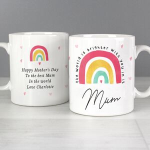 Personalised Memento Company Personalised You Make The World Brighter Mug Personalised Memento Company Personalised You Make The World Brighter Mug