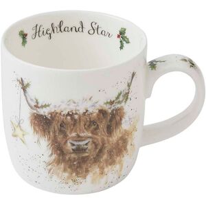 Wrendale Designs ‘Highland Star’ Highland Cow Fine Bone China Mug Wrendale Designs ‘Highland Star’ Highland Cow Fine Bone China Mug