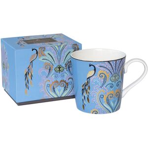 Sara Miller Peacock Filigree Blue Boxed Mug Sara Miller Peacock Filigree Blue Boxed Mug
