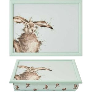Wrendale Designs 'Hare-Brained' Hare Lap Tray Wrendale Designs 'Hare-Brained' Hare Lap Tray