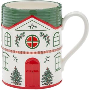 Spode Christmas Tree Village Green Mug Spode Christmas Tree Village Green Mug