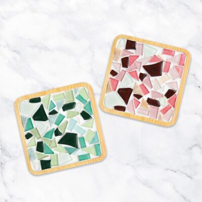 Gift Republic DIY - Mosaic Coasters Gift Republic DIY - Mosaic Coasters