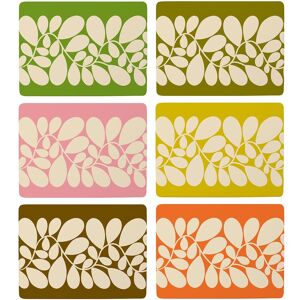 Orla Kiely Sycamore Stripe Set of 6 Placemats Orla Kiely Sycamore Stripe Set of 6 Placemats