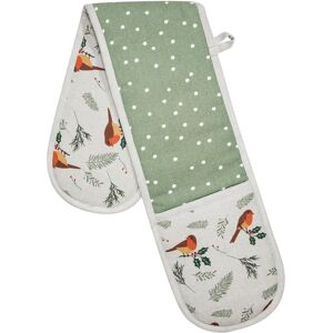 Premier Robins & Polka Dot Christmas Double Oven Glove Premier Robins & Polka Dot Christmas Double Oven Glove