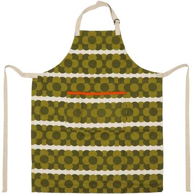 Orla Kiely Retro Stripe Green Apron Orla Kiely Retro Stripe Green Apron