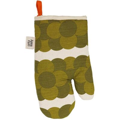 Orla Kiely Retro Stripe Green Oven Mitt Orla Kiely Retro Stripe Green Oven Mitt