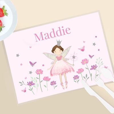 Personalised Memento Company Personalised Fairy Princess Placemat Personalised Memento Company Personalised Fairy Princess Placemat