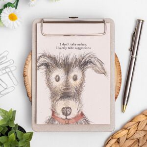 East of India ‘I Don’t Take Orders’ Dog Clip Pad East of India ‘I Don’t Take Orders’ Dog Clip Pad