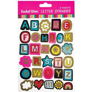 Rachel Ellen Colour & Glitter Letter Stickers Rachel Ellen Colour & Glitter Letter Stickers
