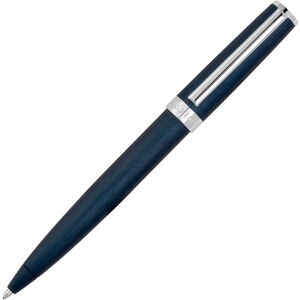 Hugo Boss Brushed Navy Gear Ballpoint Pen Hugo Boss Brushed Navy Gear Ballpoint Pen