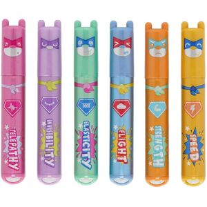 Legami Teddy's Superpower Set of 6 Metallic Mini Highlighters Legami Teddy's Superpower Set of 6 Metallic Mini Highlighters