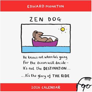 Edward Monkton 2026 Square Calendar Edward Monkton 2026 Square Calendar