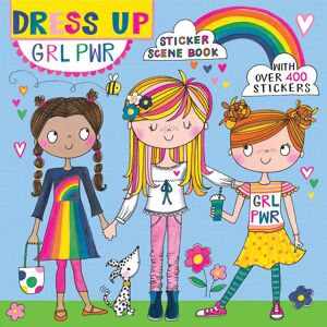 Rachel Ellen GRL PWR Sticker Scene Book Rachel Ellen GRL PWR Sticker Scene Book