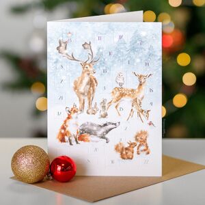 Wrendale Designs ‘A Woodland Christmas’ Countryside Animals Advent Calendar Card Wrendale Designs ‘A Woodland Christmas’ Countryside Animals Advent Calendar Card