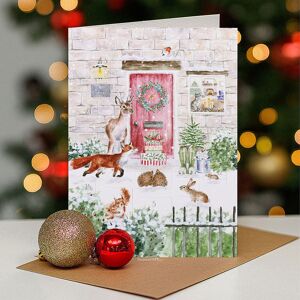 Wrendale Designs ‘Christmas Cottage’ Countryside Animals Advent Calendar Card Wrendale Designs ‘Christmas Cottage’ Countryside Animals Advent Calendar Card