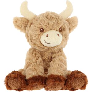 Keel Toys - Keeleco Baby Hamish Highland Cow 15cm - Brown Keel Toys - Keeleco Baby Hamish Highland Cow 15cm - Brown