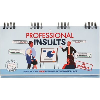 Boxer Books Professional Insults Flip Book Boxer Books Professional Insults Flip Book