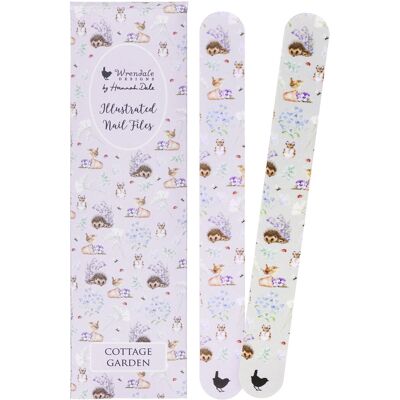 Wrendale Designs Cottage Garden Nail File Duo Wrendale Designs Cottage Garden Nail File Duo