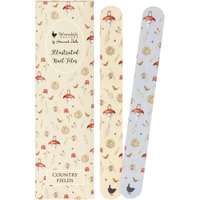 Wrendale Designs Country Fields Nail File Duo Wrendale Designs Country Fields Nail File Duo