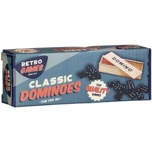 Lesser & Pavey Retro Games Wooden Classic Dominoes Lesser & Pavey Retro Games Wooden Classic Dominoes