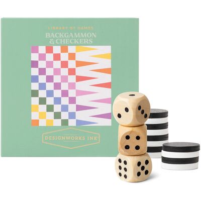 Designworks Ink Tabletop Games Checkers & Backgammon Designworks Ink Tabletop Games Checkers & Backgammon
