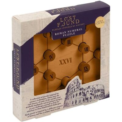 Professor Puzzle Lost & Found: Roman Numeral Puzzle Professor Puzzle Lost & Found: Roman Numeral Puzzle