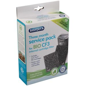 Interpet Aquarium Bio-CF3 Monthly Service Kit - Three month service Interpet Aquarium Bio-CF3 Monthly Service Kit - Three month service