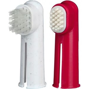 Trixie Finger Toothbrush & Massage Brush Set Trixie Finger Toothbrush & Massage Brush Set