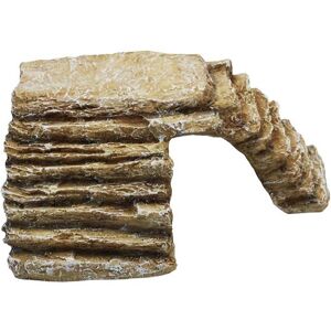 Komodo Sandstone Corner Basking Platform - Small - Reptile Habitat Decor Komodo Sandstone Corner Basking Platform - Small - Reptile Habitat Decor