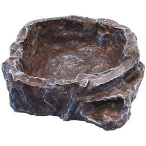 Komodo Terraced Reptile Feeding Dish - Brown - Medium Komodo Terraced Reptile Feeding Dish - Brown - Medium