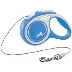 Flexi NEW Comfort Retractable Cord Dog Lead - Blue - XS: 3 m Flexi NEW Comfort Retractable Cord Dog Lead - Blue - XS: 3 m