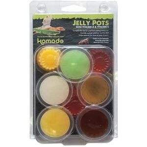 Komodo Jelly Pots Fruit Flavours 8pc Komodo Jelly Pots Fruit Flavours 8pc