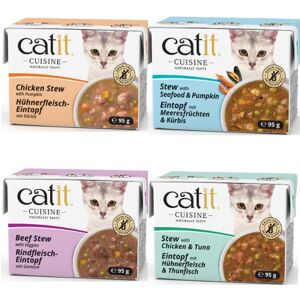 Catit Cuisine Stew Bundle - 12 x Mixed (3 x Each Flavour) Catit Cuisine Stew Bundle - 12 x Mixed (3 x Each Flavour)
