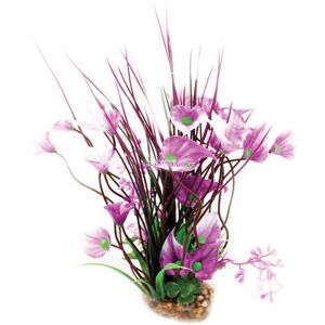 Aqua One Vibrance Plant Purple Villarsia Hygrophila with Gravel Base Aqua One Vibrance Plant Purple Villarsia Hygrophila with Gravel Base