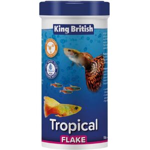 King British Tropical Fish Flake Food - 55g King British Tropical Fish Flake Food - 55g