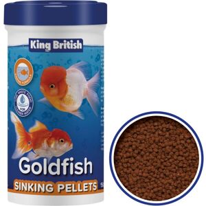 King British Goldfish Sinking Pellets 150g King British Goldfish Sinking Pellets 150g