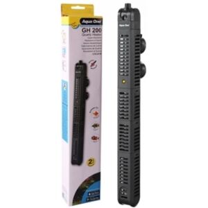 Aqua One Aquarium Glass Quartz GH Heater - GH 200 Aqua One Aquarium Glass Quartz GH Heater - GH 200