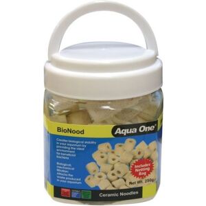 Aqua One BioNood Ceramic Filter Media - 250g Aqua One BioNood Ceramic Filter Media - 250g