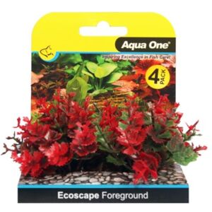 Aqua One Ecoscape Foreground Aquatic Plants - Catspaw (Red) Aqua One Ecoscape Foreground Aquatic Plants - Catspaw (Red)