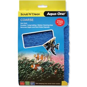 Aqua One Scrub N Clean Algae Pads - Coarse - Small Aqua One Scrub N Clean Algae Pads - Coarse - Small