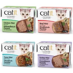 Catit Cuisine Pate Wet Cat Food Mixed Flavours - Wet Cat Food Catit Cuisine Pate Wet Cat Food Mixed Flavours - Wet Cat Food