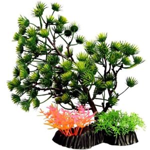 Aqua One Ecoscape Medium Aquatic Plants - Umbrella Pine Tree Green Aqua One Ecoscape Medium Aquatic Plants - Umbrella Pine Tree Green