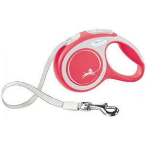 Flexi NEW Comfort Retractable Tape Dog Lead - Red - XS: 3 m Flexi NEW Comfort Retractable Tape Dog Lead - Red - XS: 3 m