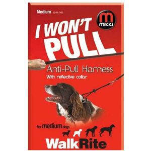 Mikki Medium Reflective Dog Harness Collars Mikki Medium Reflective Dog Harness Collars