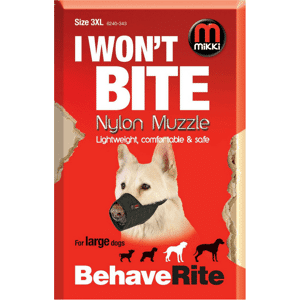 Mikki Labrador Nylon Dog Muzzle Size 3XL - Dog Muzzle Mikki Labrador Nylon Dog Muzzle Size 3XL - Dog Muzzle