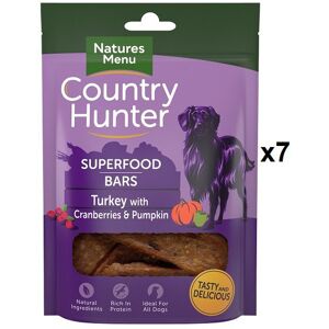 Natures Menu Turkey with Cranberries & Pumpkin Superfood Bars - 7 x 100g Natures Menu Turkey with Cranberries & Pumpkin Superfood Bars - 7 x 100g