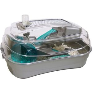 Rosewood Abode Dwarf Hamster & Mice Cage - Stunning Silver Rosewood Abode Dwarf Hamster & Mice Cage - Stunning Silver