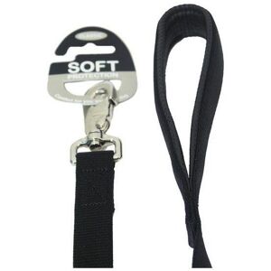 Rosewood Classic Soft Protection Padded Dog Lead - Black - 40" x 1" Rosewood Classic Soft Protection Padded Dog Lead - Black - 40" x 1"
